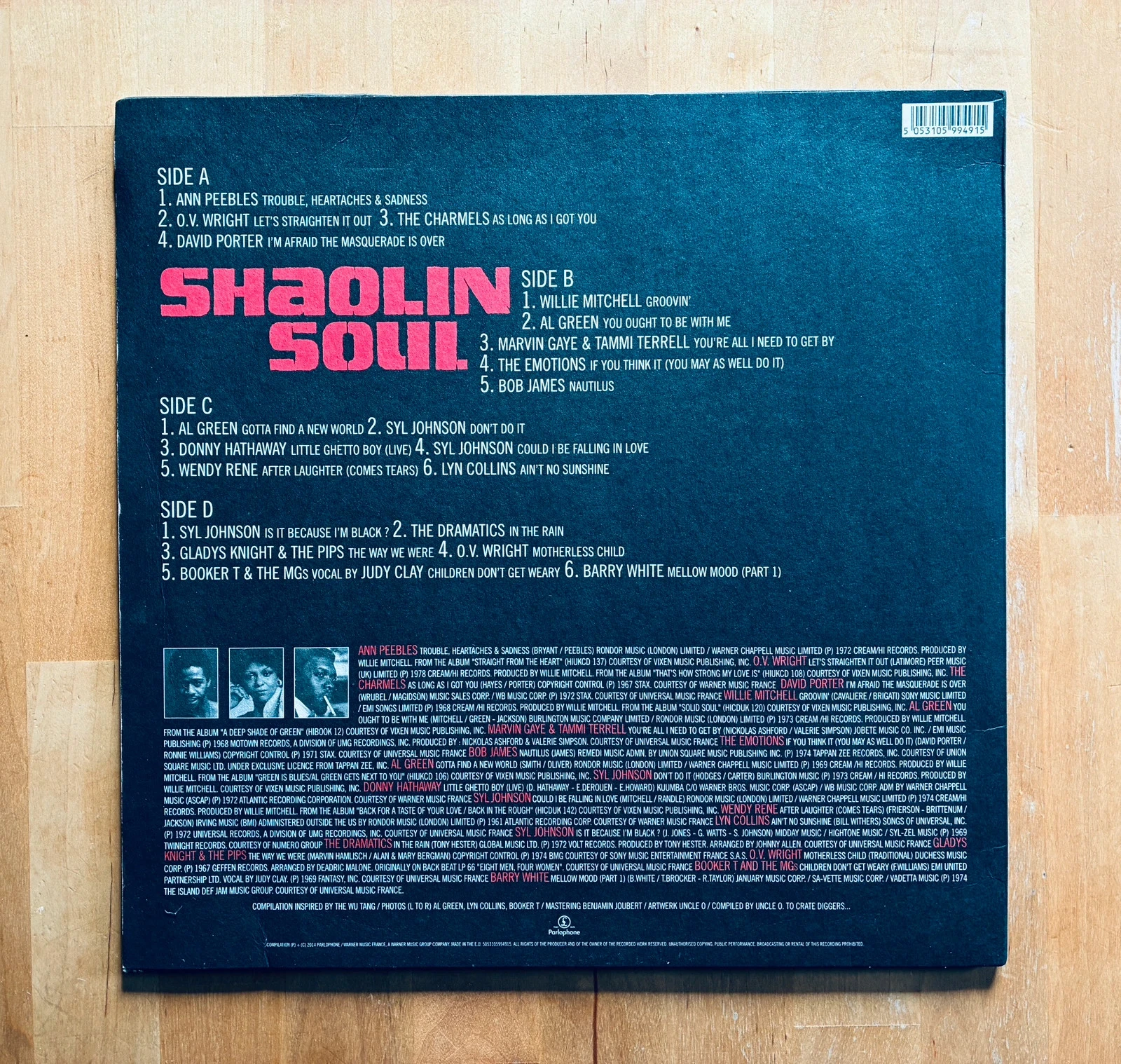 Dubbele vinylplaat 33T VA Shaolin Soul vol 1. – photo 5